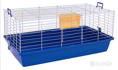 Gabbia animali coniglio criceto riccio 100 x54x44