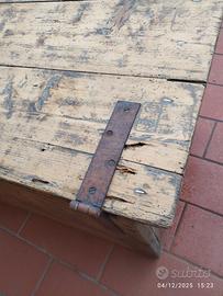cassapanca vintage madia baule 