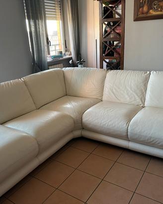 Divano vera pelle chateau d ‘ax