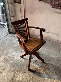 Sedia da barbiere anni 30