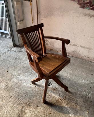 Sedia da barbiere anni 30