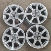 4 cerchi lega giulietta 500x renegade r16 lt2711