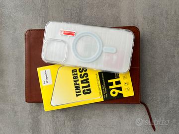 Custodia + Pellicola iPhone 16 Pro Max