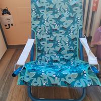 mini sedia sdraio bambini fino a 5 anni