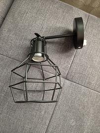 4 applique stile industriale 