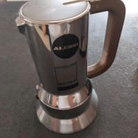 Alessi 6 Tazze Caffettiera Acciaio Inox