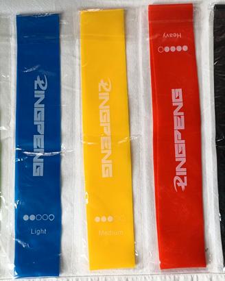 Lingpeng Elastici Fitness 5 Pezzi varie resistenze