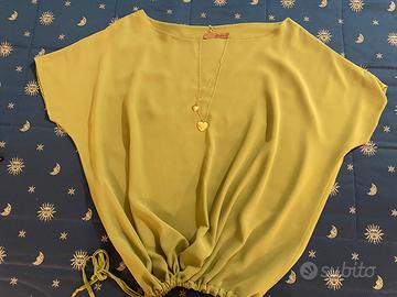 Blusa donna T.D.D. Verde taglia unica