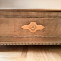 Cassapanca legno massello vintage