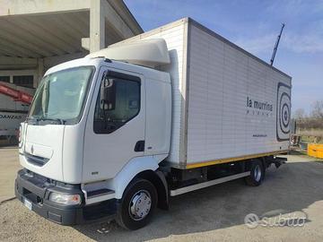 Renault midlum 180.115 6 cilindri furgone+sponda