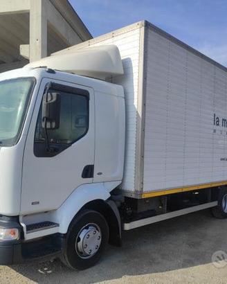 Renault midlum 180.115 6 cilindri furgone+sponda