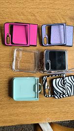 Custodie nuove ed una usata Samsung flip 5