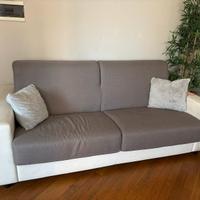 Divano letto 2 posti con letto estraibile