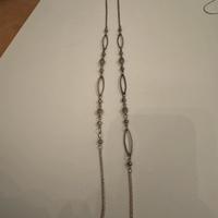 Collana acciaio bigioteria