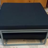 NUOVISSIMO pouf lettino singolo richiudibile 