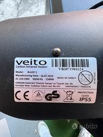 Stufa infrarossi riscaldamento  esterno interno