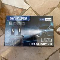 Fari Led Auto BEVINSEE V55 H8/H9/H11