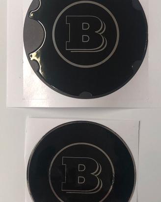 Adesivi logo brabus smart 450