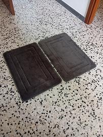 Coppia tappetini bagno 