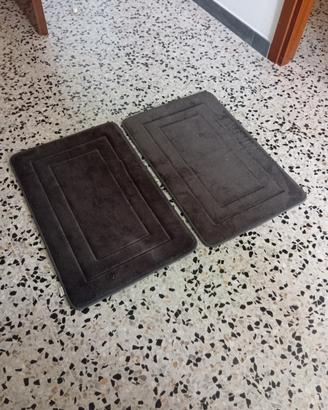 Coppia tappetini bagno 