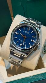 Rolex OP 126000 Nuovissimo 36mm Blu Med Completo