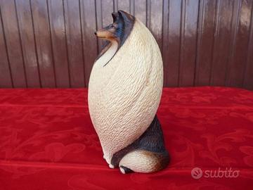 Collie pastore scozzese ceramica anni '60