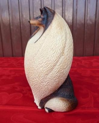 Collie pastore scozzese ceramica anni '60