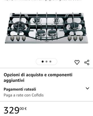 6 fuochi Hotpoint Hariston
