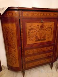 Mobile bar in legno maggiolino