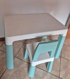 Set Tavolo e Sedia per Bambini - Regolabile