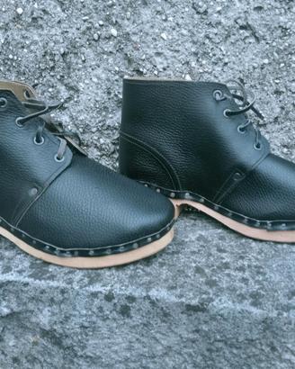 zoccoli da minatore artigianali nuovi