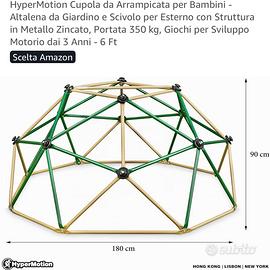 Dome climber giardino arrampicata