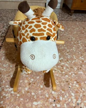 Cavallo a dondolo Giraffa per bambini
