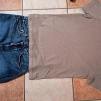 Jeans Levi's nuovo e T shirt Gas M