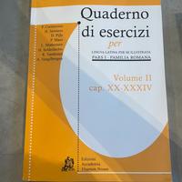 Quaderno di esercizi per pars I-FAMILIA ROMANA