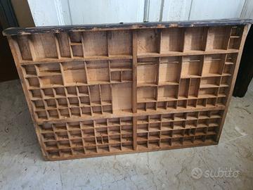 cassetto da tipografo 