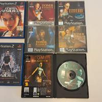 Lara Croft Tomb Raider PS1 e PS2