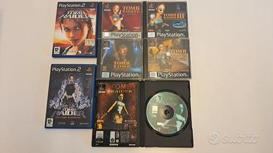 Lara Croft Tomb Raider PS1 e PS2