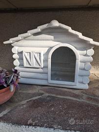 cuccia per gatto semi nuova in plastica