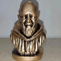 Busto di Padre Pio Color Bronzo – Padre Pio