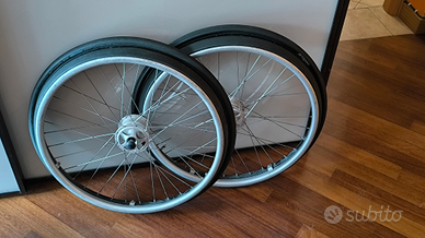 Coppia ruote Progeo 24" per carrozzina disabili