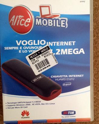 Chiavetta Huawei E1692 Hi-speed