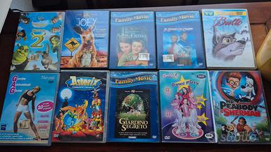 10 dvd di vari titoli