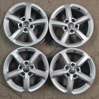 4 cerchi lega audi a3 q2 q3 golf t-roc r16 lt1425