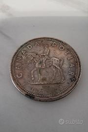Dollaro canadese del 1973 in argento 