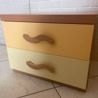 Comodino cameretta giessegi