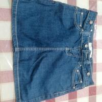 minigonna di jeans 
