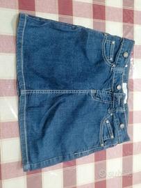 minigonna di jeans 