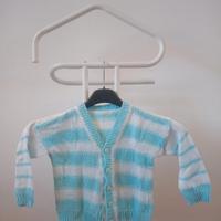 Cardigan fatto a mano 