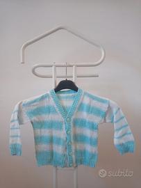 Cardigan fatto a mano 